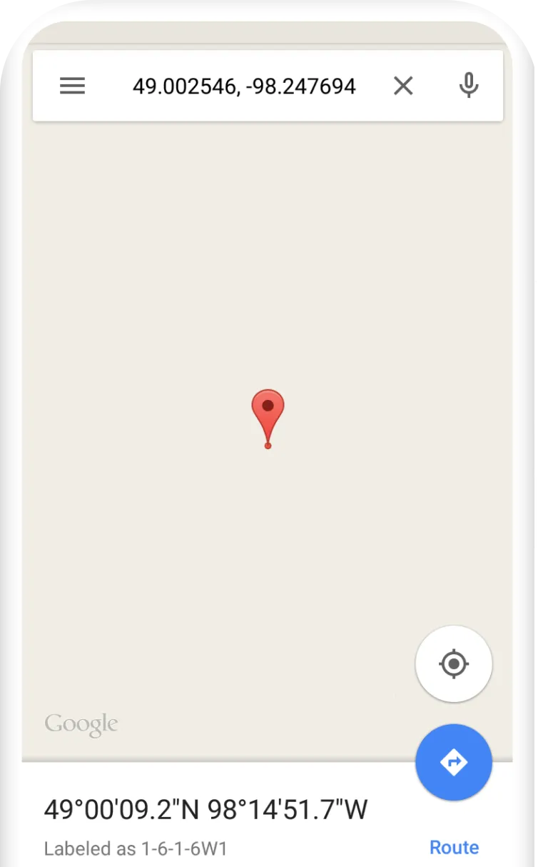 iPhone home screen – open Settings