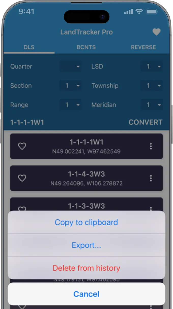 Settings menu – go to General